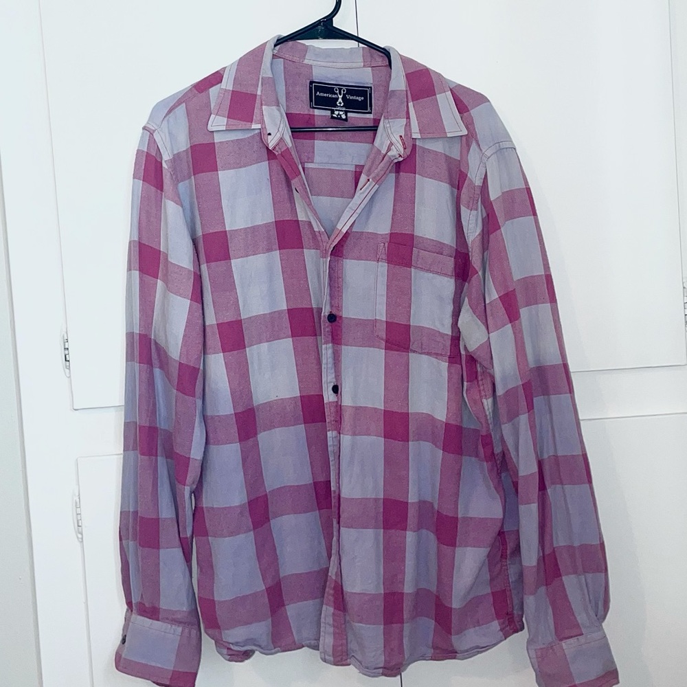 American Vintage oversized women’s flannel